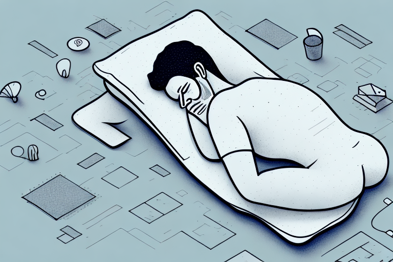 Can sleeping on your stomach cause hip pain?