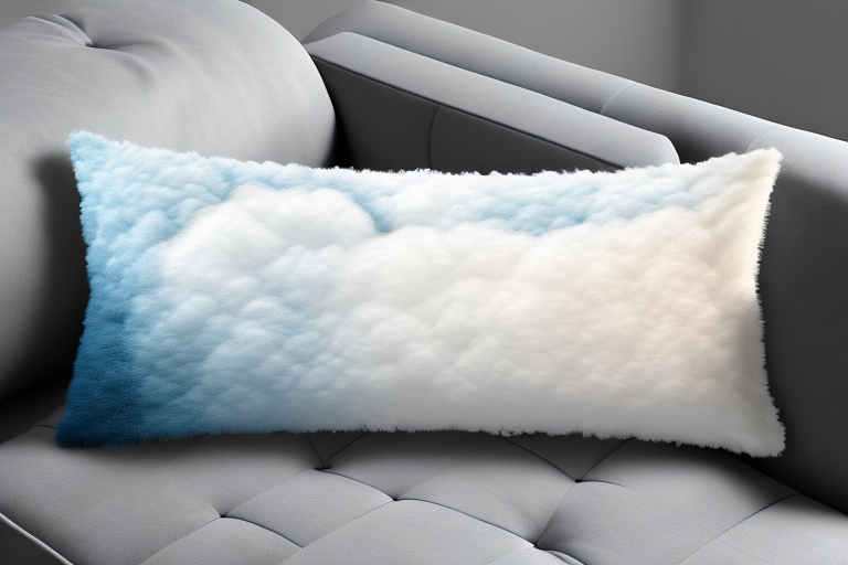 How do you keep decorative pillows fluffy?