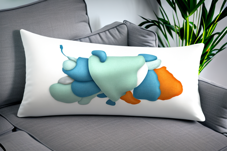 How do you stuff a decorative pillow?