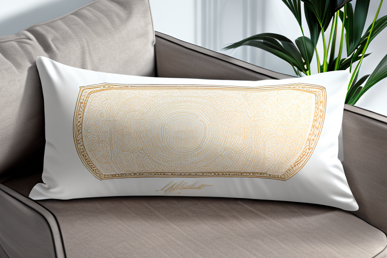 How do you make a pillow look expensive?