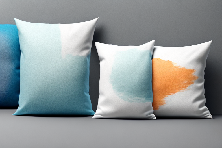 What are the three types of pillows?