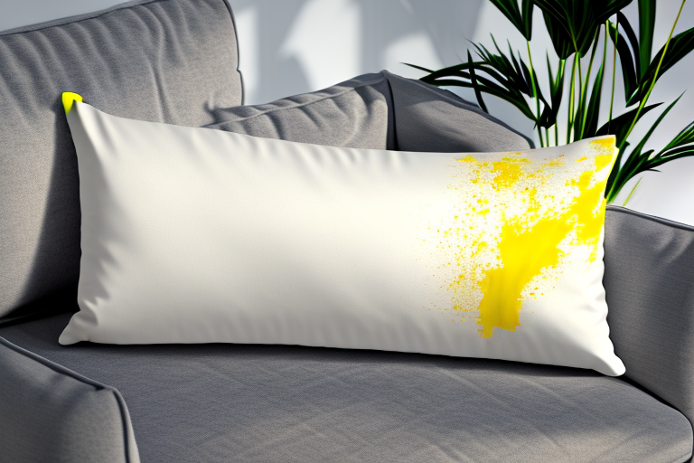 Are yellow stains on pillow bad?