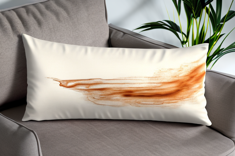 Why do I wake up with brown stains on my pillow?