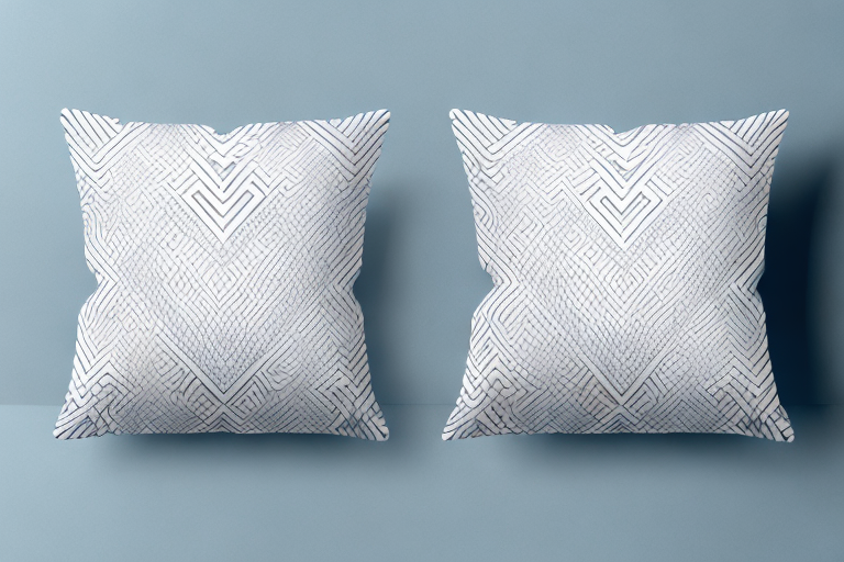 What is the V shaped pillow called?