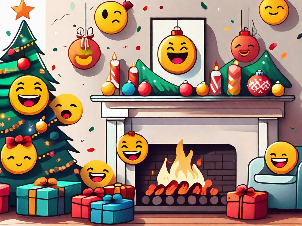 Christmas Emoji Pillows