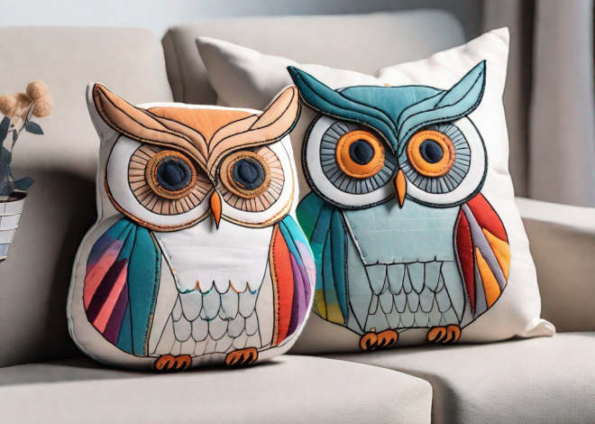 Diy Owl Pillows