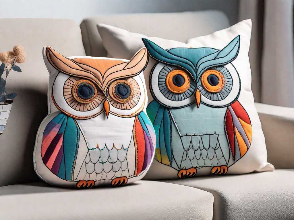 Diy Owl Pillows