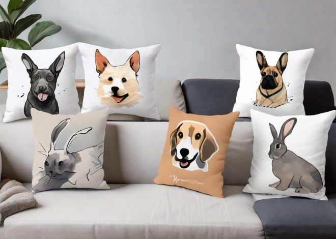 Photo Pillows of Pets