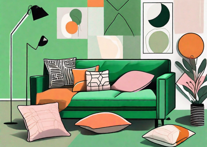 Pillows for a Green Couch