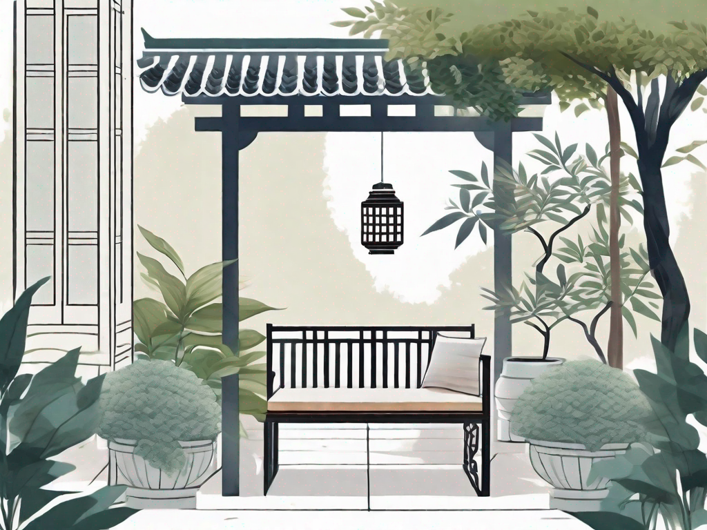 Chinoiserie Outdoor Pillows