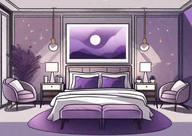 Purple Harmony Pillows