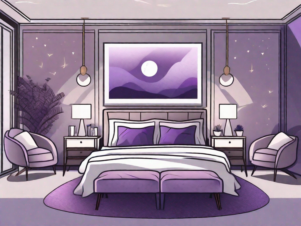 Purple Harmony Pillows